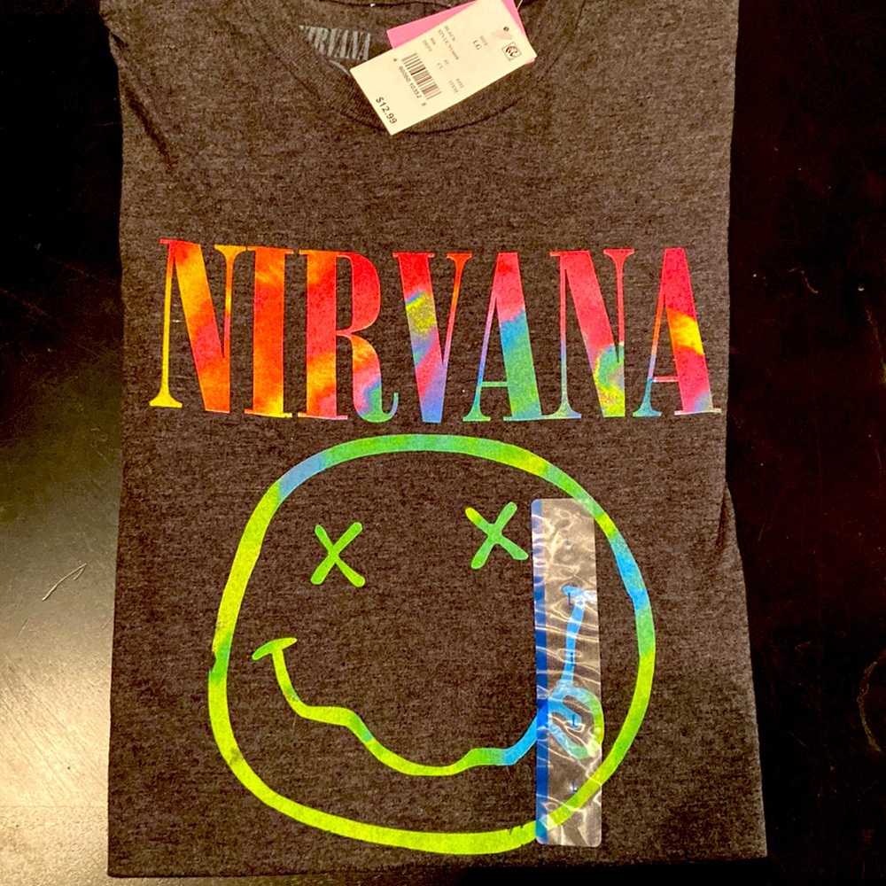 Brand new Nirvana woman’s tee